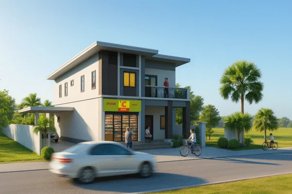 25009-Modern Shop-House Design (6m x 14m)