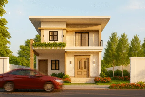 25010-Modern Minimalist Family Home (8m x 12m)